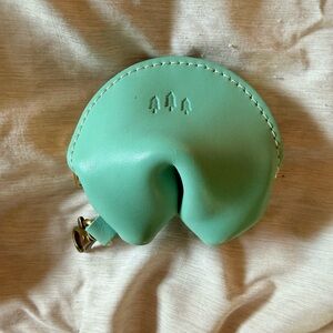 Portland Leather Mint Green Coin Pouch